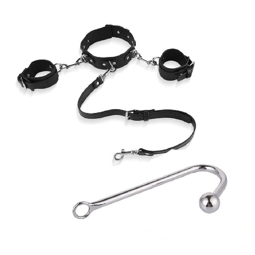with Beaded 5334 Elegant Cuffs Anal Collar Hook and 0807